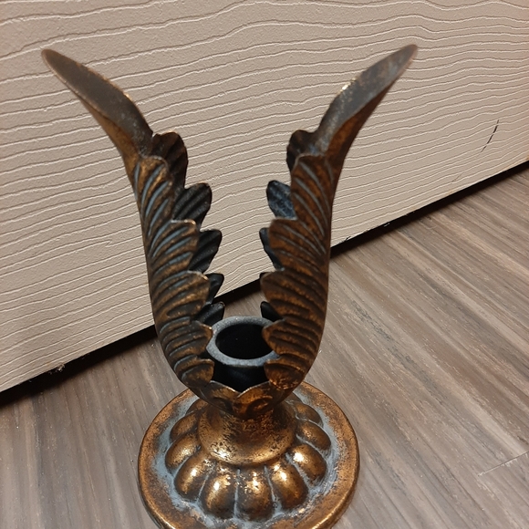 Set of 2 rustic candle holders - Picture 2 of 4